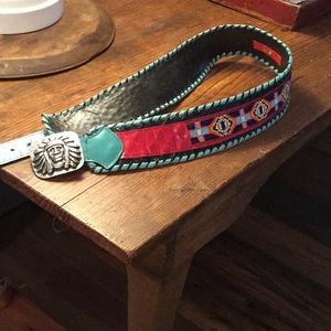Kurtman leather beaded belt 💕😍💕
